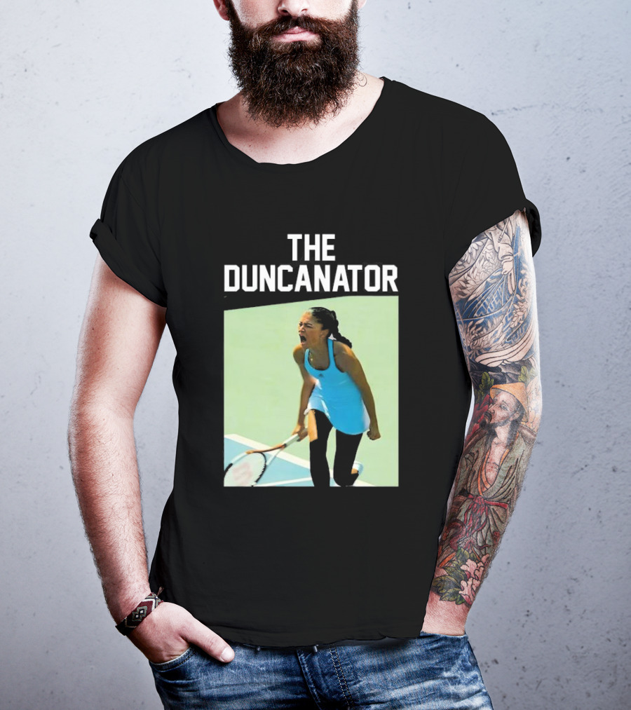The Duncanator Challengers Zendaya Tashi Duncan Tennis Court Victory T-Shirt