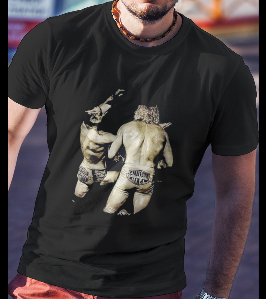 The One Star Brad Attitude Era Picture Perfect Cheek Wrestling Scene T-Shirt