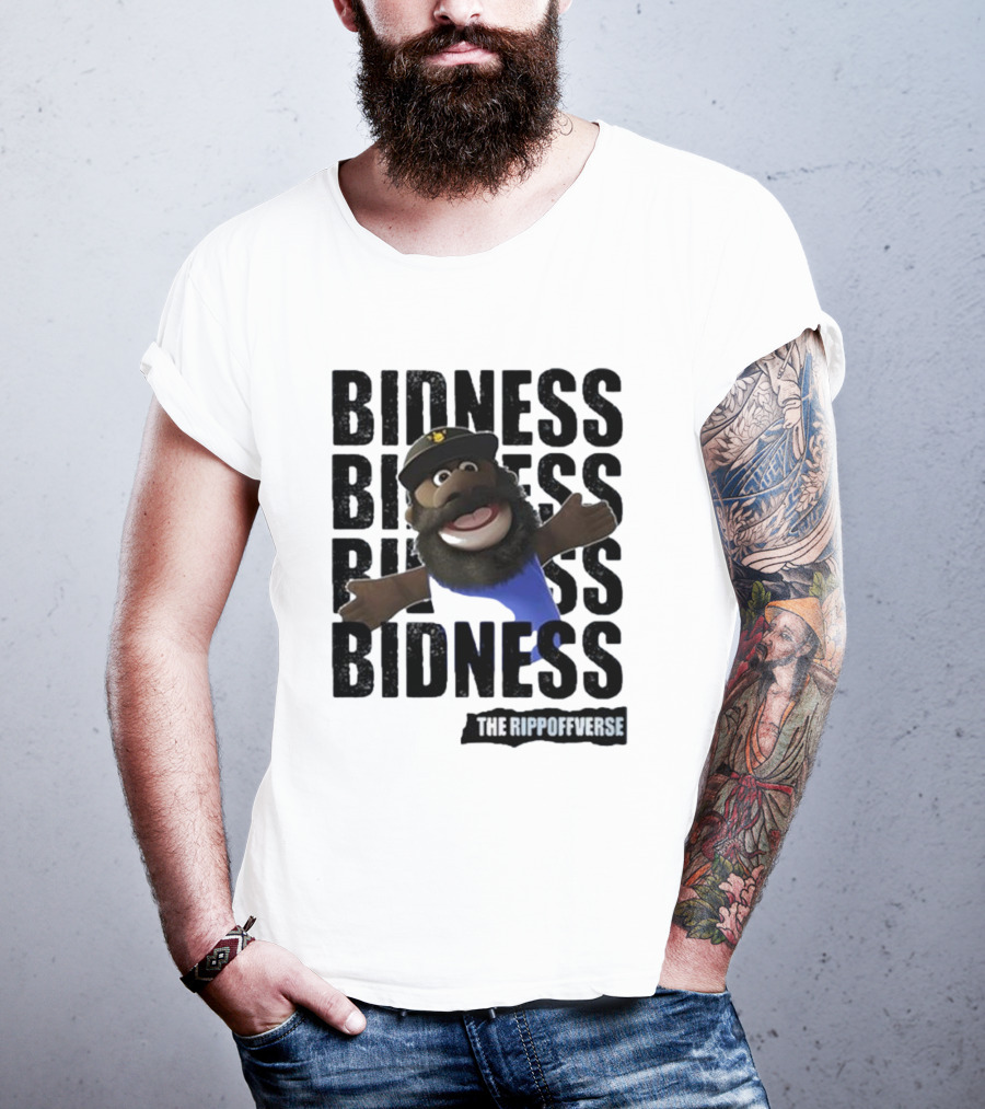 Bidness Rippaverse Character Themed Collectible T-Shirt
