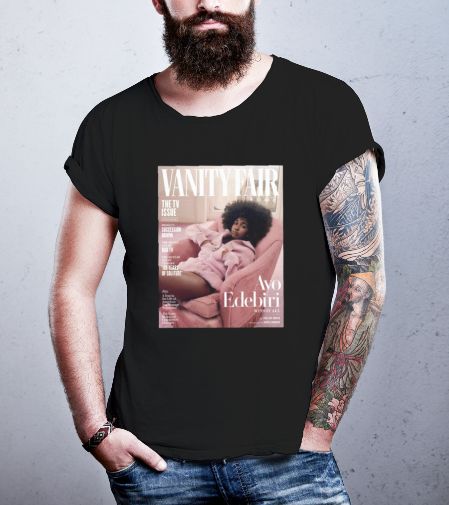 VANITY FAIR The TV Issue Ayo Edebiri Wins It All T-Shirt