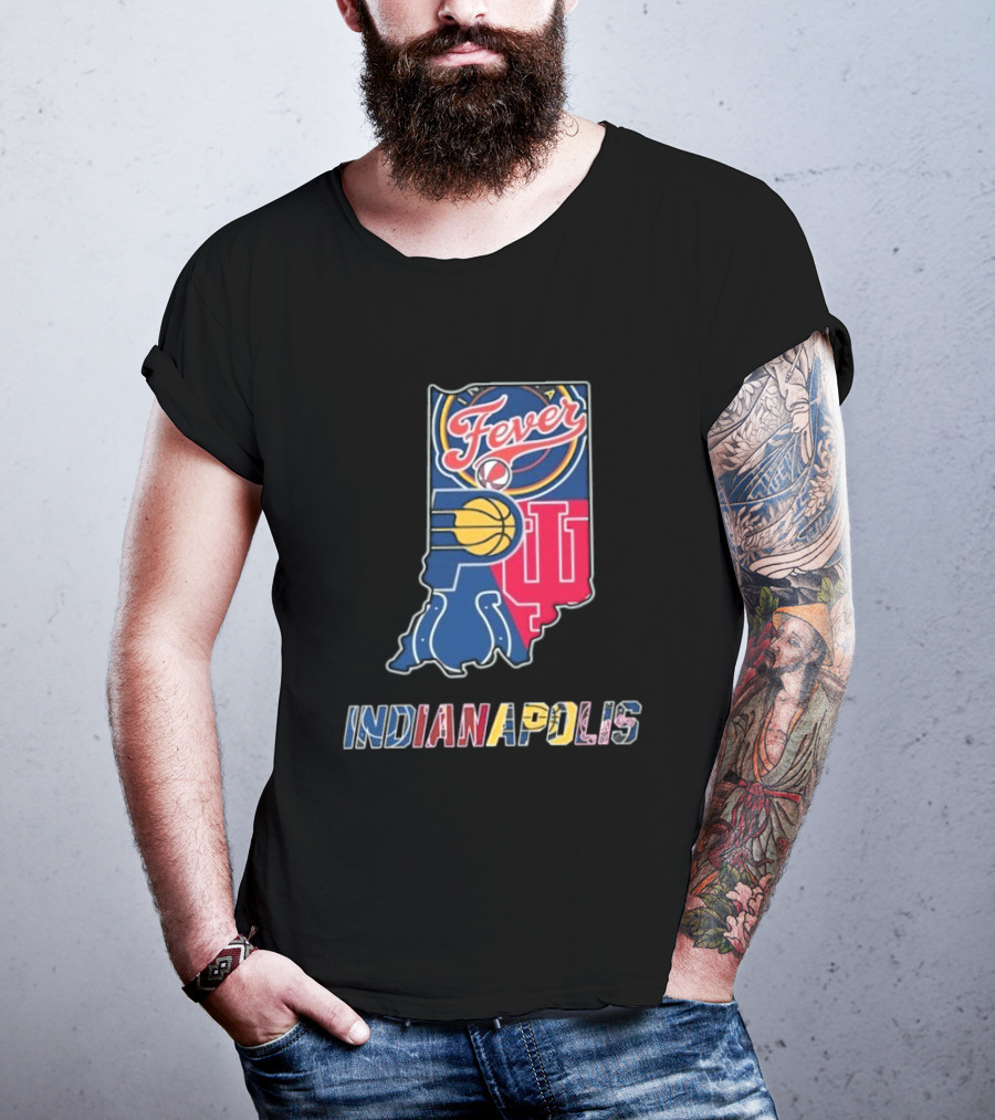 Indiana Fever Pacers Colts Hoosiers Indianapolis T-Shirt