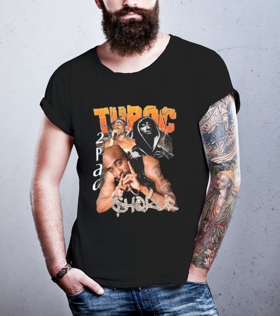Tupac Shakur 2Pac Rap Legend Makaveli T-Shirt