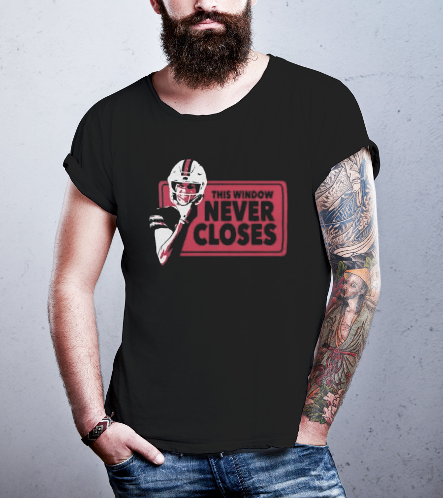 Buffalo Bills This Window Never Closes Football Player T-Shirt