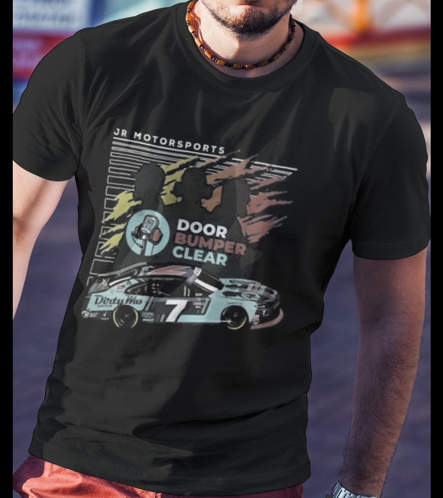 JR Motorsports Door Bumper Clear Dirty Mo Media Paint Scheme Car T-Shirt