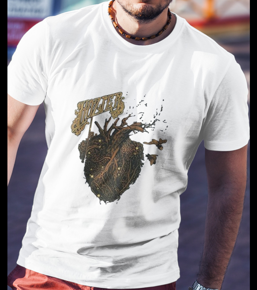 Hozier Heart And Roots Design Noblesville May 28 T-Shirt