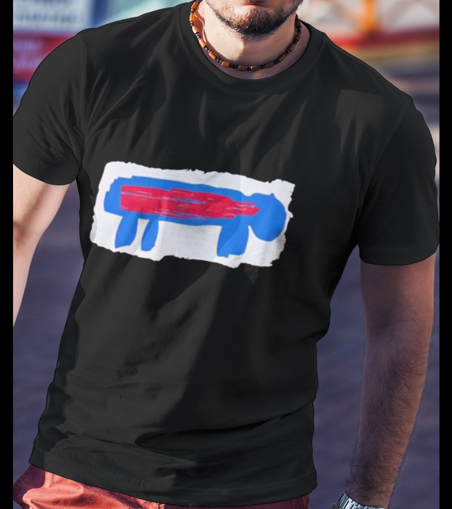 Buffalo Bills I Tried My Best Bold Abstract Buffalo T-Shirt