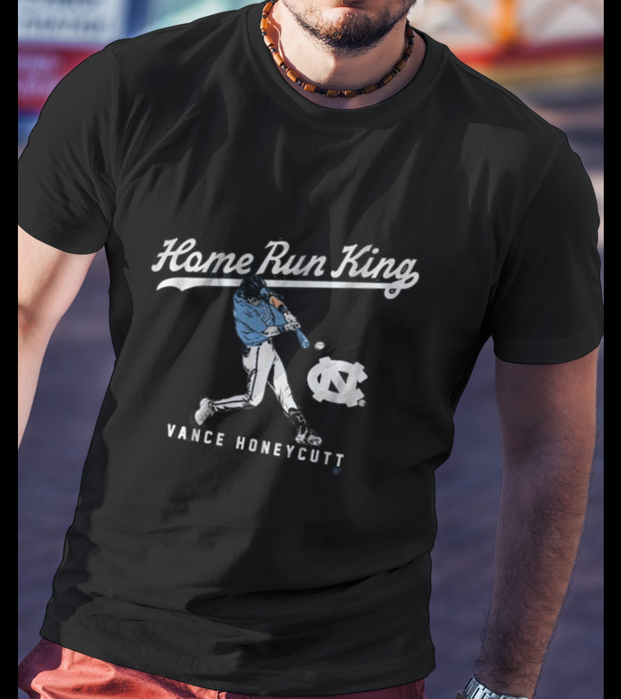Home Run King Vance Honeycutt UNC T-Shirt