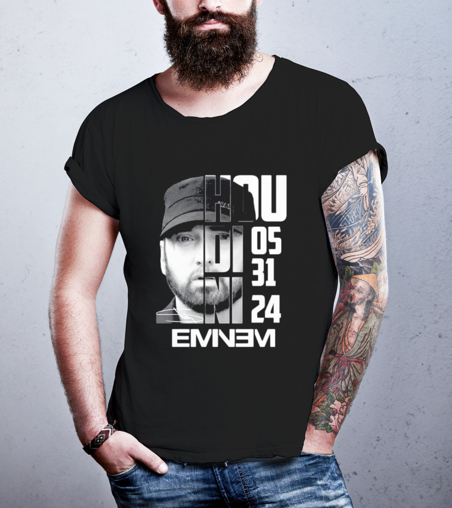 Eminem Houdini 05 31 24 Signature New Album T-Shirt