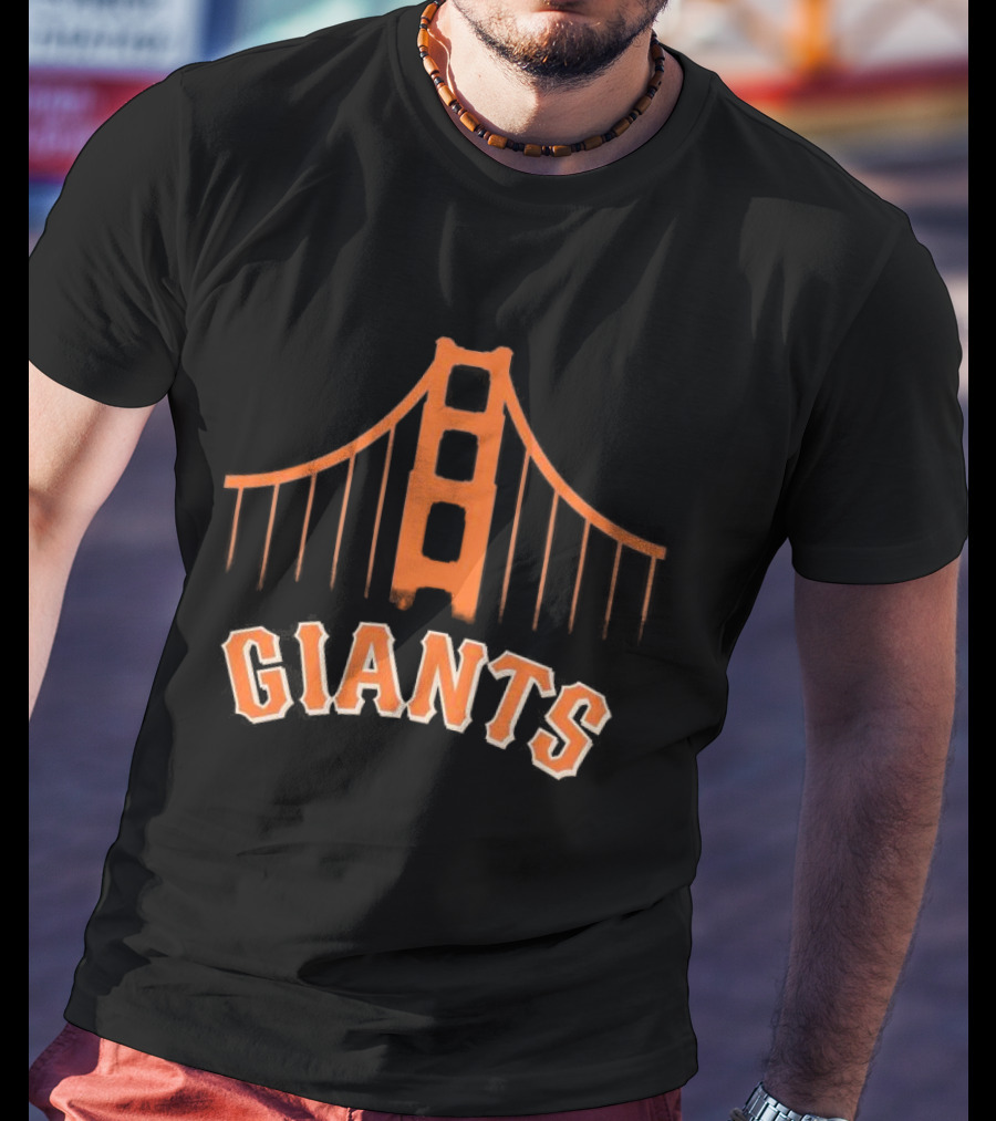 San Francisco Giants MLB Golden Gate Bridge T-Shirt