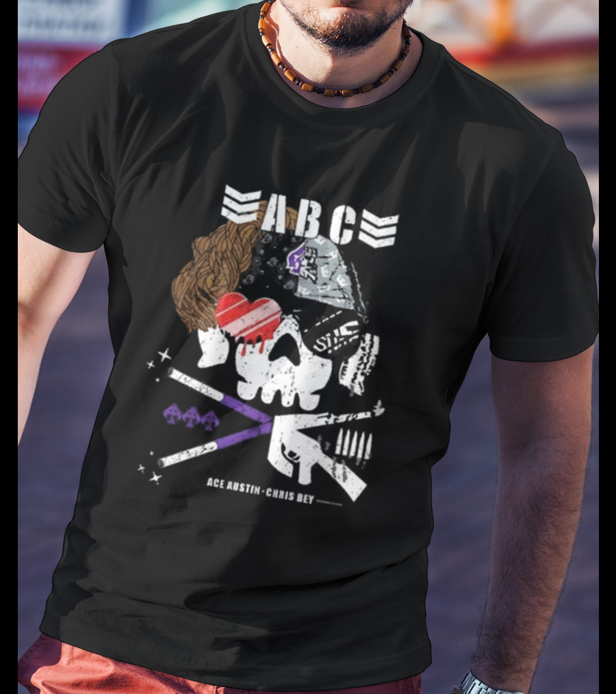 ABC Skull Ace Austin Chris Bey Logo Elements T-Shirt