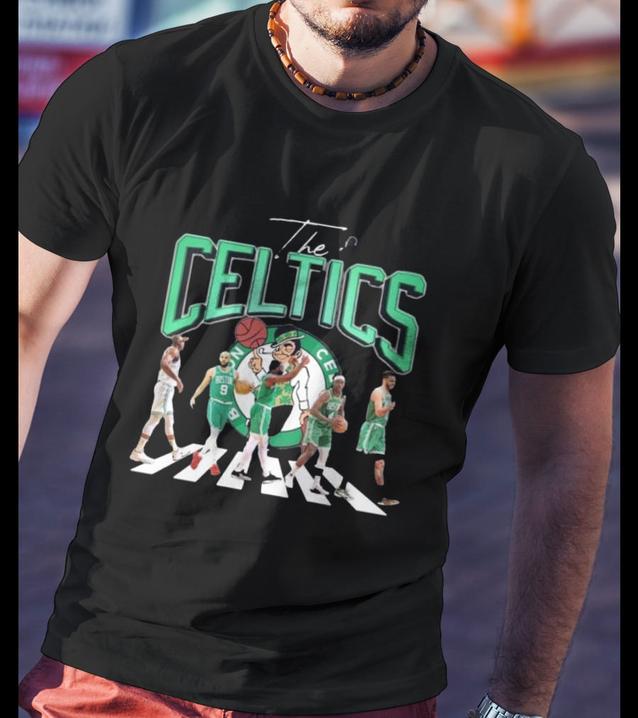 The Celtics Jrue Holiday Jayson Tatum Jaylen Brown Derrick White Al Horford Signatures Team Players T-Shirt