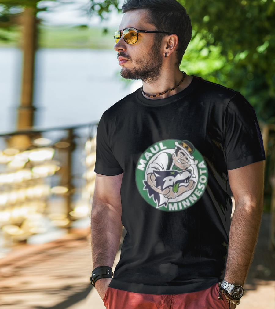 Boston Celtics Maul Minnesota Timberwolves T-Shirt