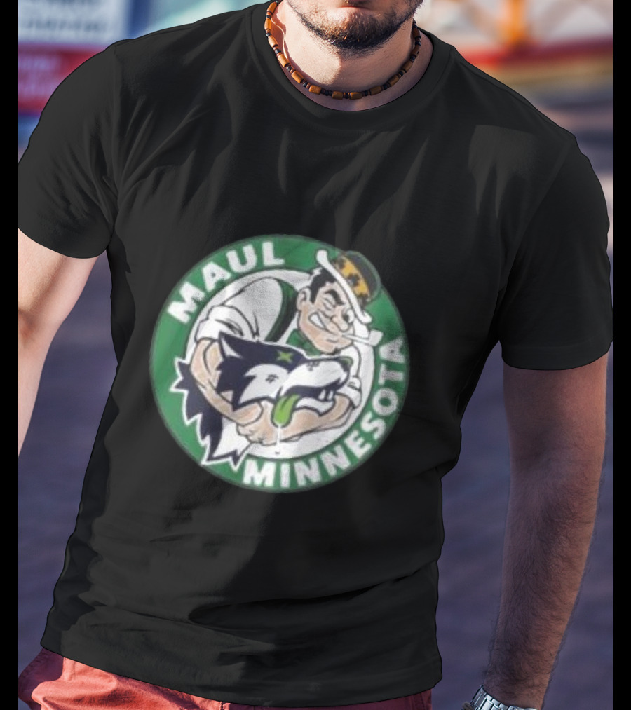 Boston Celtics Maul Minnesota Timberwolves T-Shirt