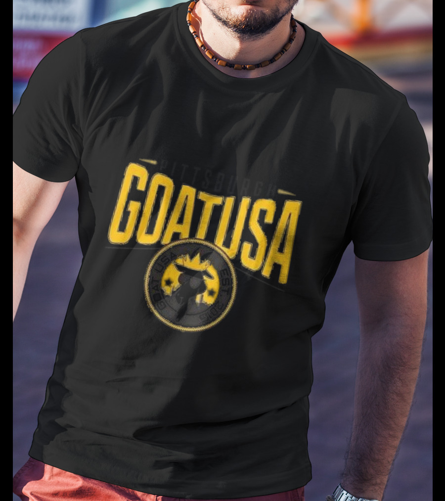 GOAT USA Pittsburgh Patch Youth T-Shirt