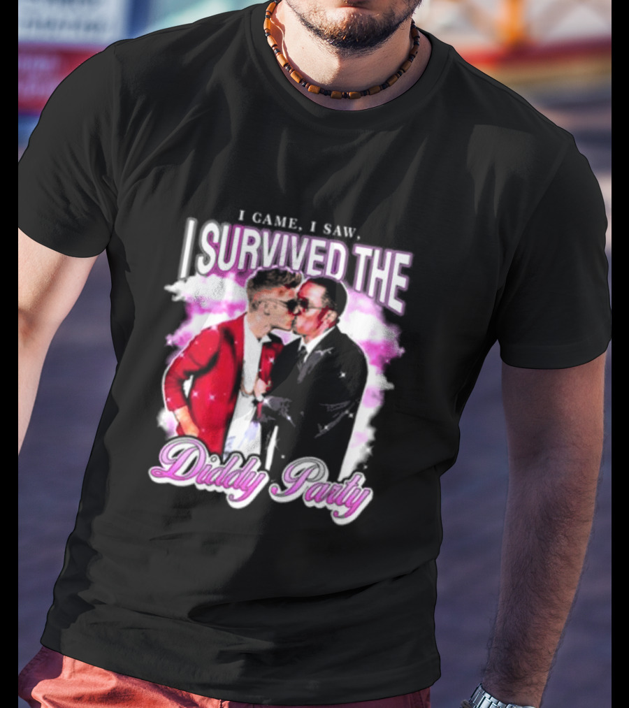 I Came I Saw I Survived The Diddy Party T-Shirt