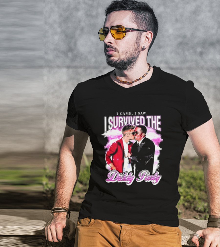 I Came I Saw I Survived The Diddy Party T-Shirt