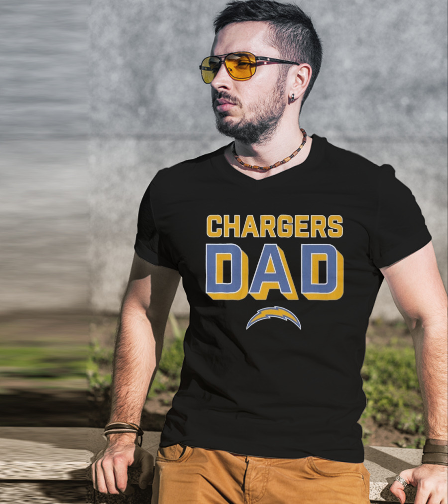 Chargers Dad Los Angeles Chargers T-Shirt