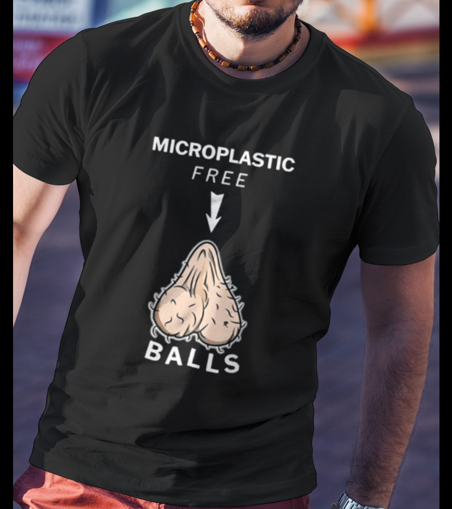 Luke Rudkowski Microplastic Free Balls T-Shirt
