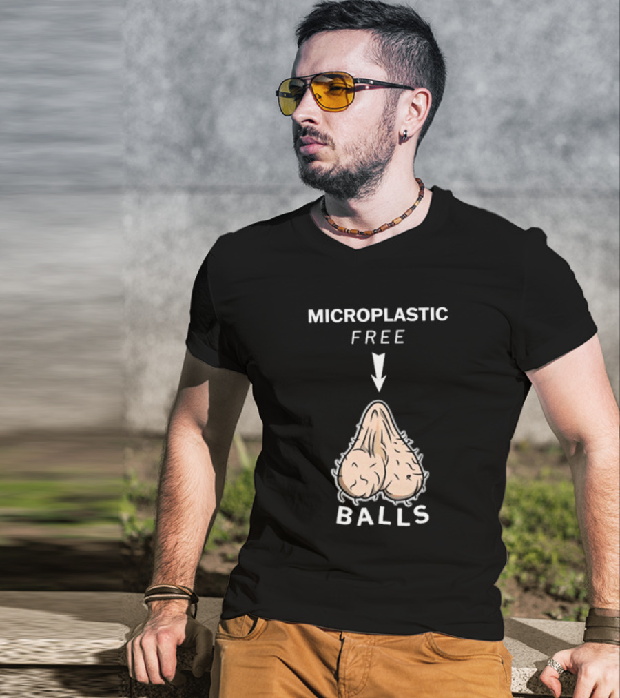 Luke Rudkowski Microplastic Free Balls T-Shirt
