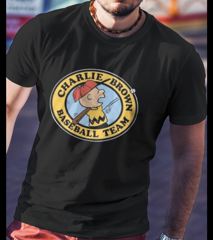 Charlie Brown Baseball Team Peanuts T-Shirt