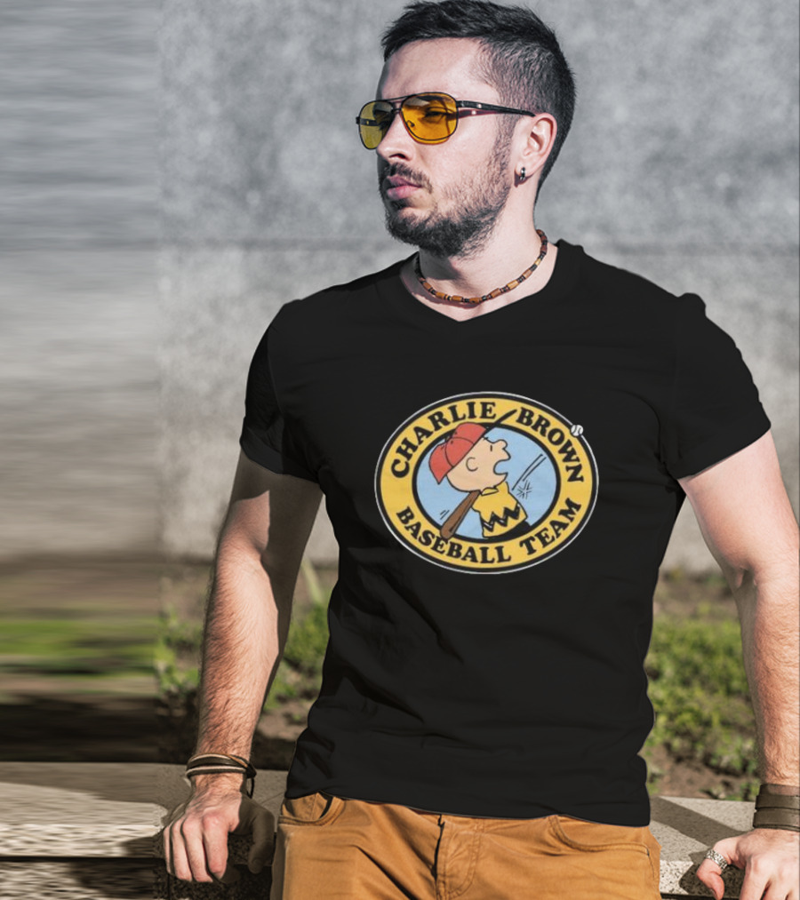 Charlie Brown Baseball Team Peanuts T-Shirt