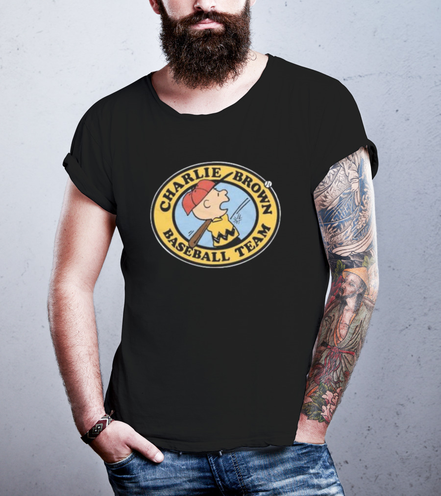 Charlie Brown Baseball Team Peanuts T-Shirt