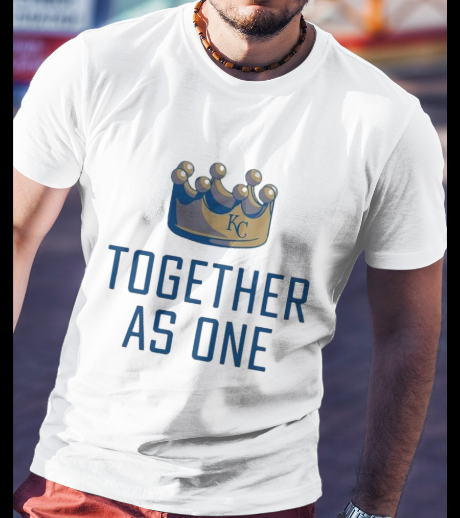Together As One KC Crown Baseball T-Shirt