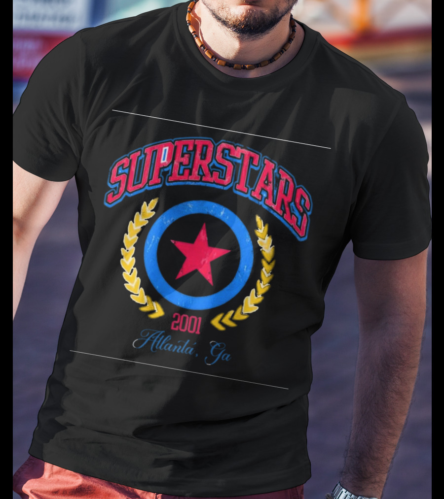 Superstars 2001 Atlanta Ga Lil Peej Olympic T-Shirt