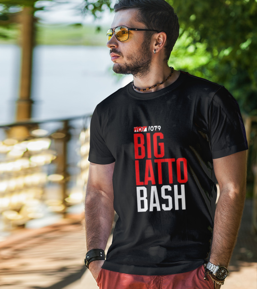 Hot 1079 Big Latto Bash Event Promotion T-Shirt