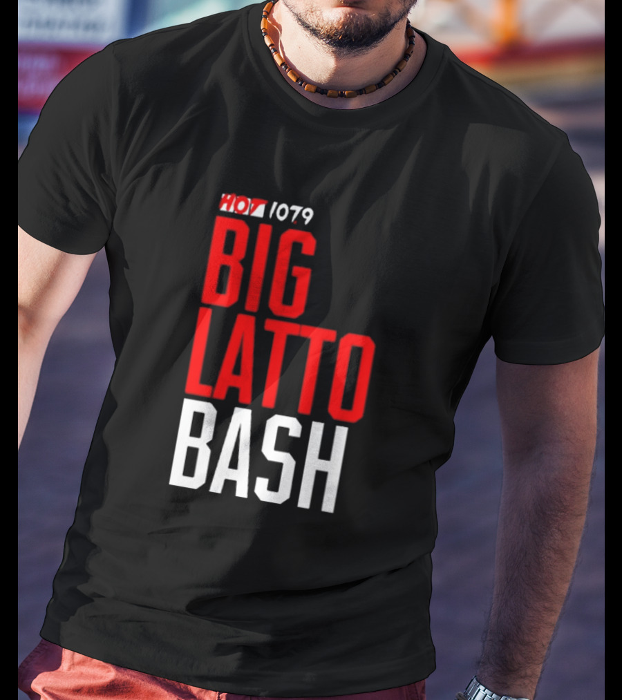 Hot 1079 Big Latto Bash Event Promotion T-Shirt