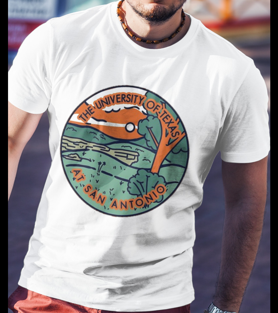 Orange UTSA Roadrunners Scenic The University Of Texas At San Antonio Comfort Colors T-Shirt