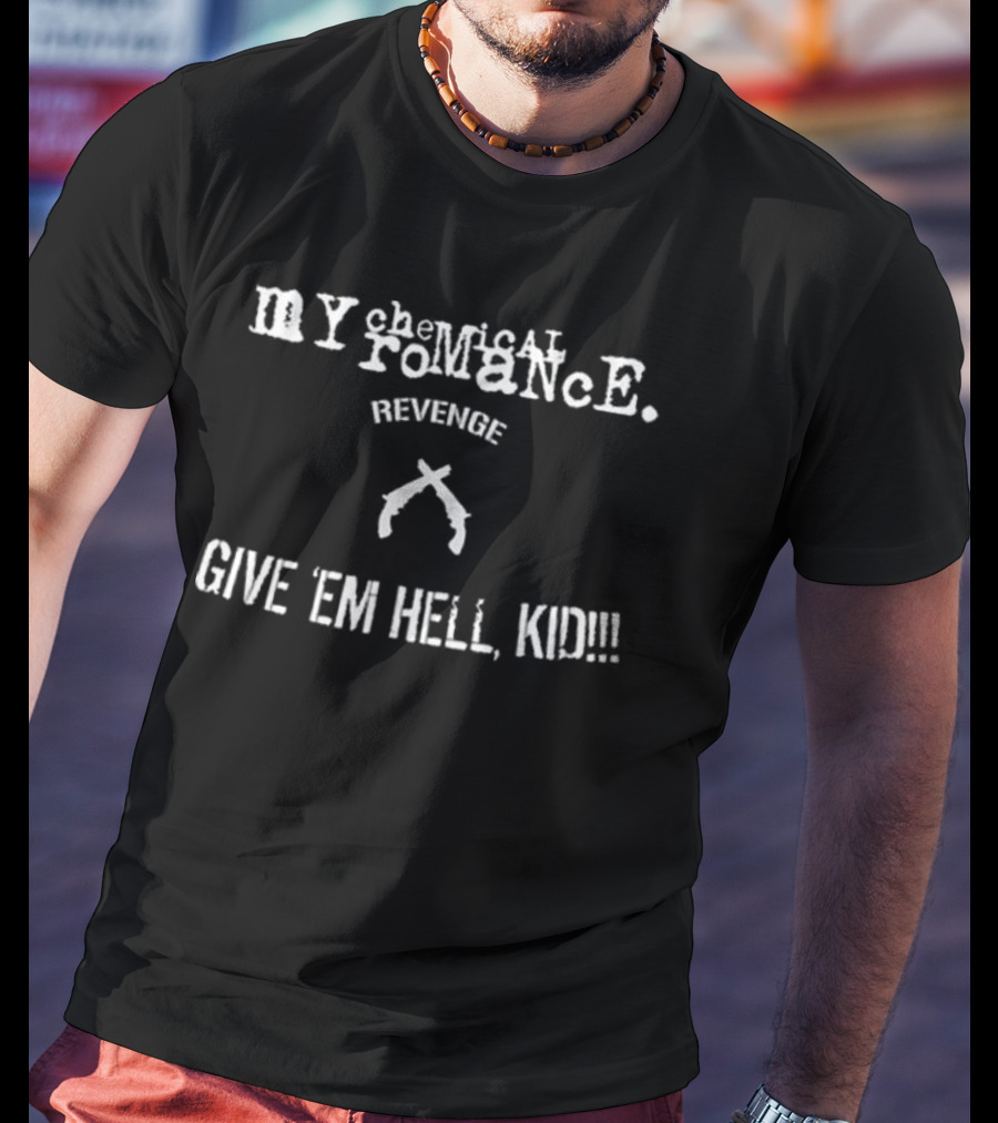 My Chemical Romance Revenge Give Em Hell Kid Pistols T-Shirt