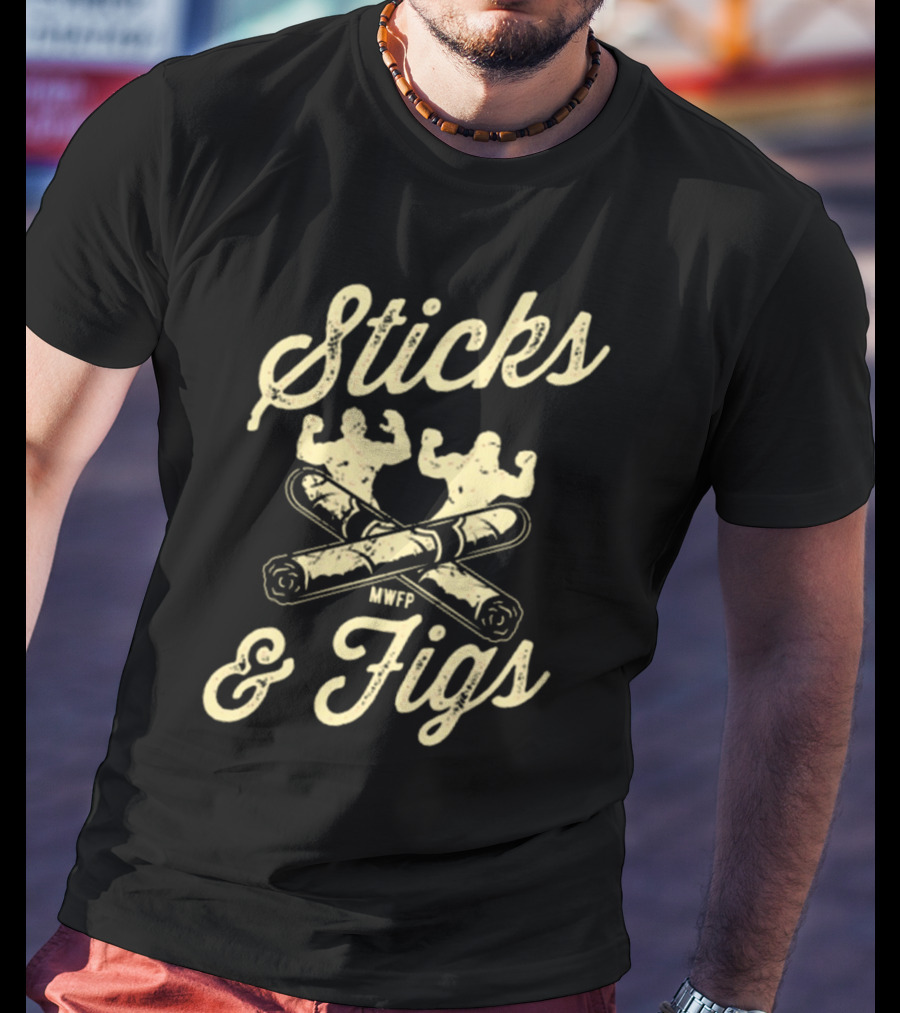 Sticks And Figs MWFP Iconic Arm Flexing Roll T-Shirt