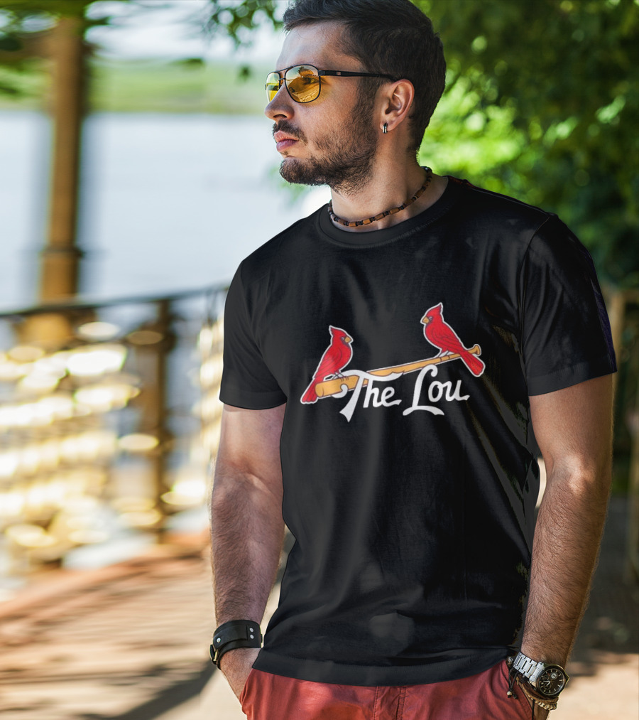 The Lou Cardinals Baseball St Louis City Connect T-Shirt