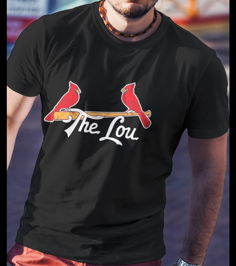 The Lou Cardinals Baseball St Louis City Connect T-Shirt