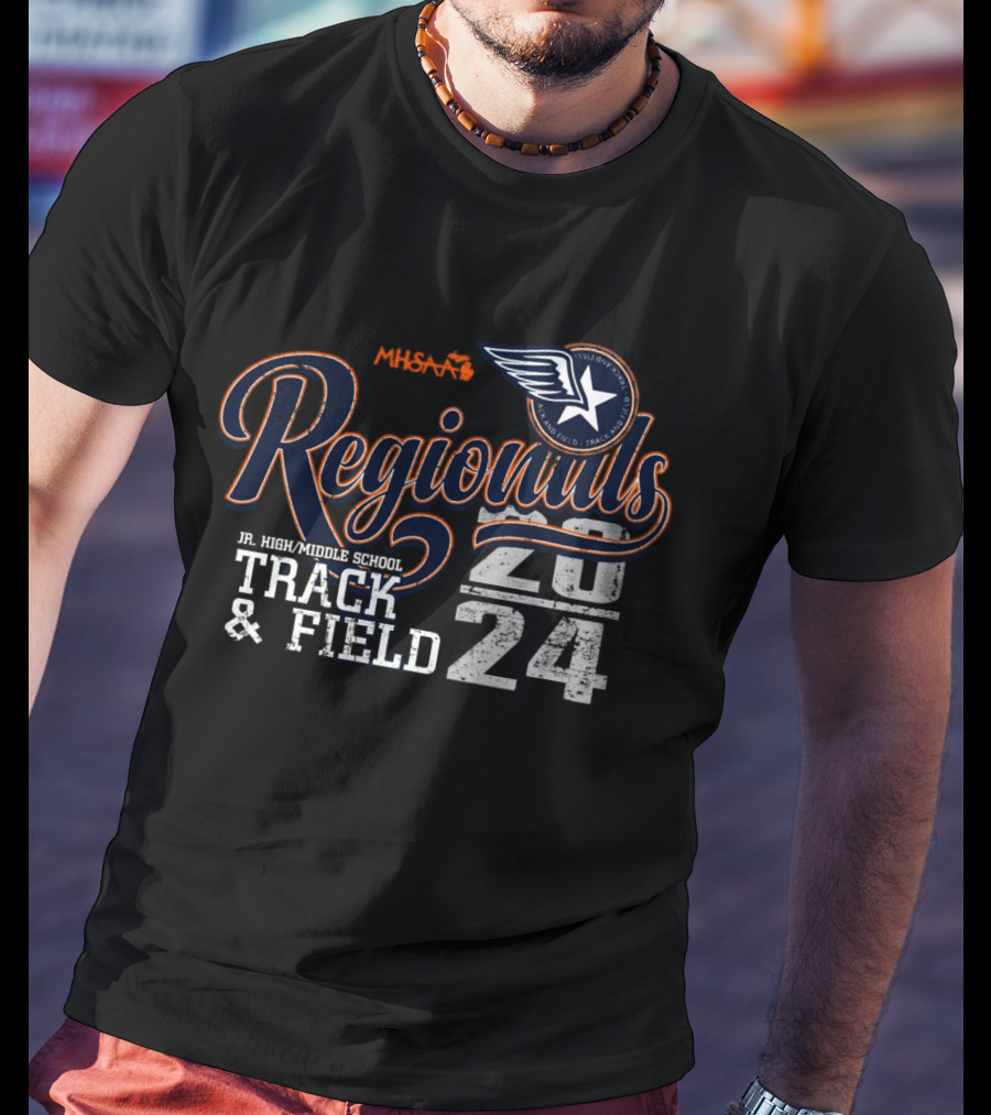 MHSAA Regionals Jr. High/Middle School Track And Field T-Shirt