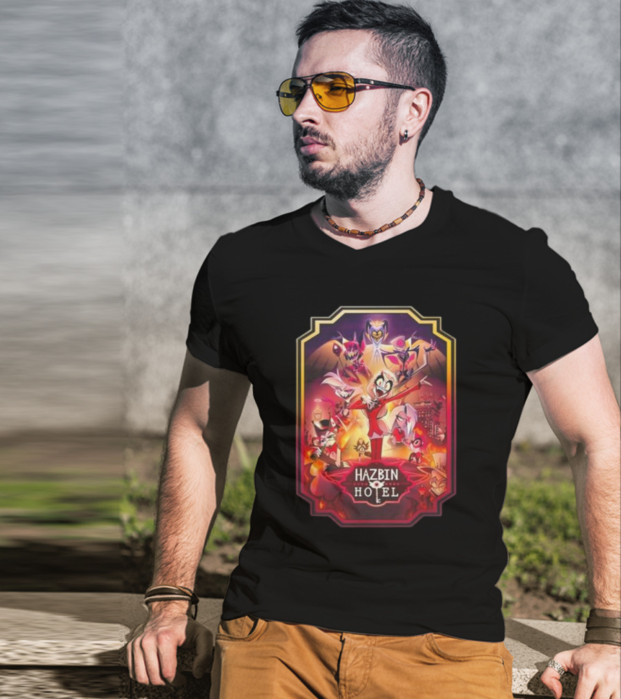 Hazbin Hotel Demon Characters T-Shirt