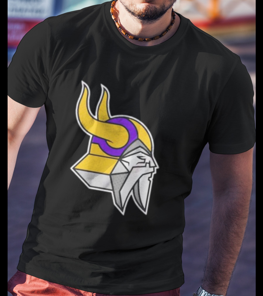 Minnesota Vikings The Chaos Bringers Viking Head T-Shirt