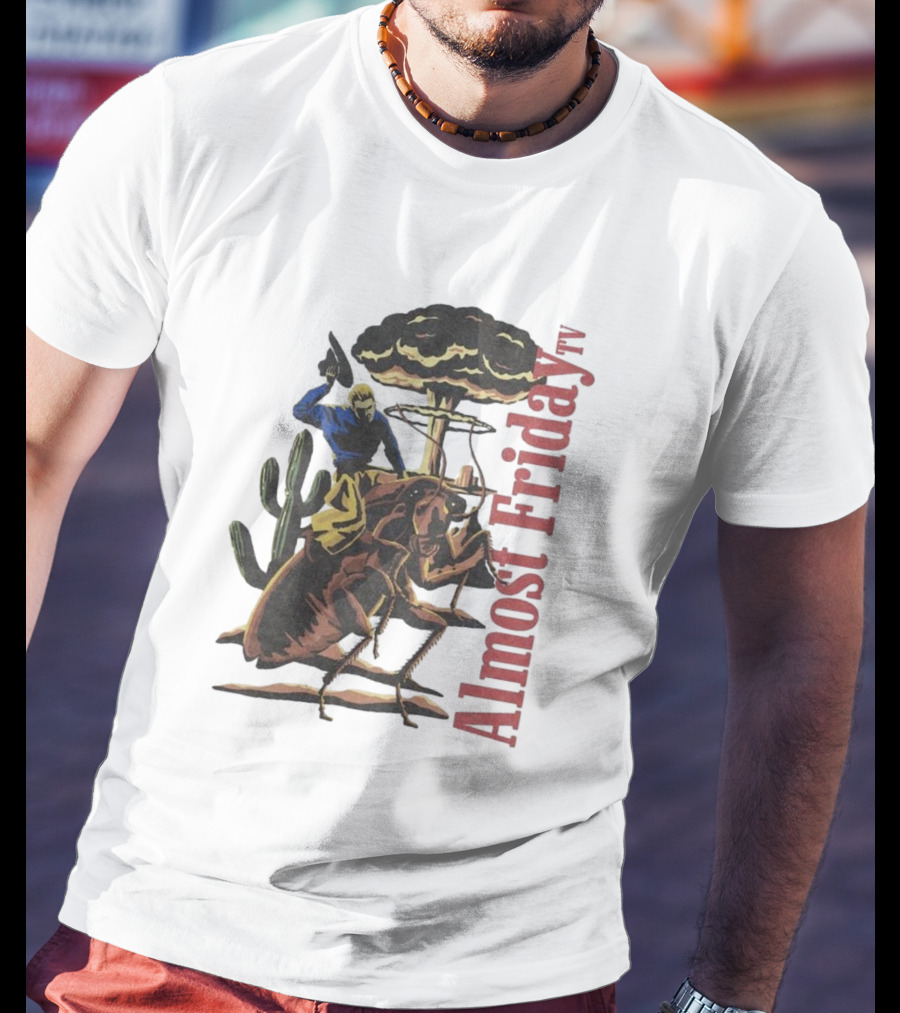 Almost Friday Cockroach Cowboys Desert Adventure T-Shirt