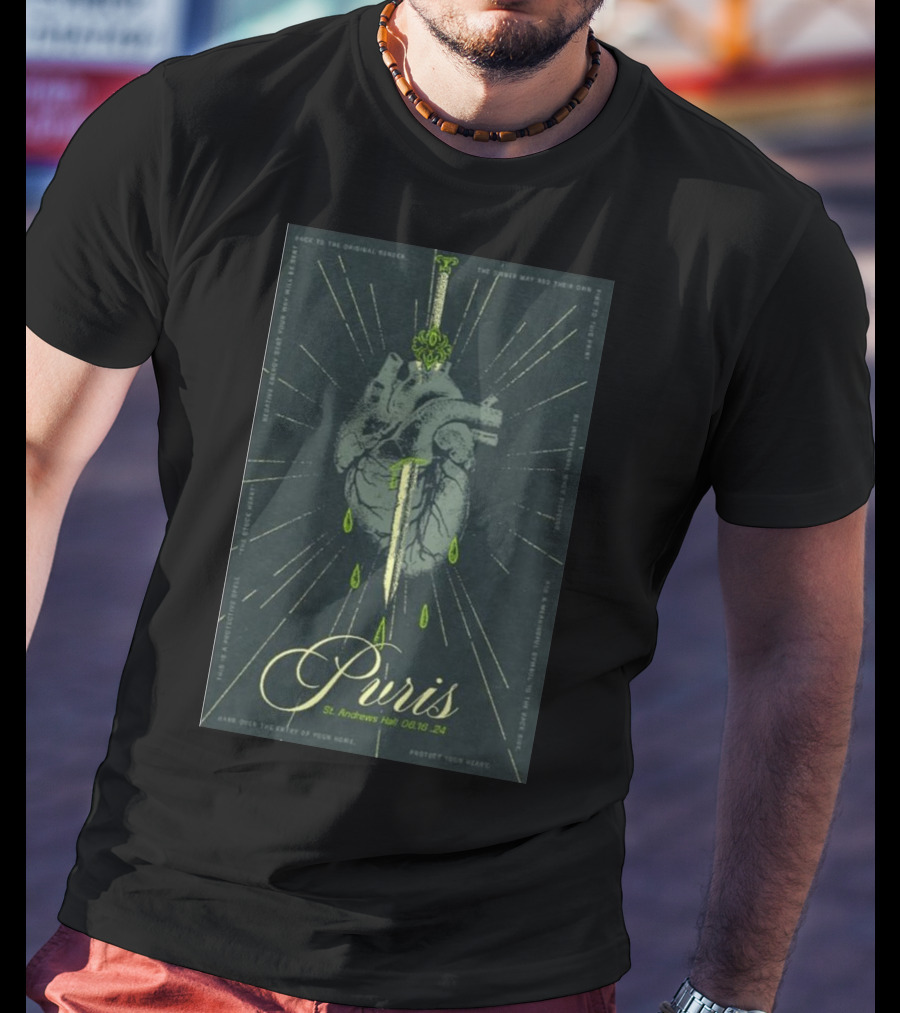 Back To The Original Tender Heart With Pvris St. Andrew’s Hall Detroit June 16 T-Shirt