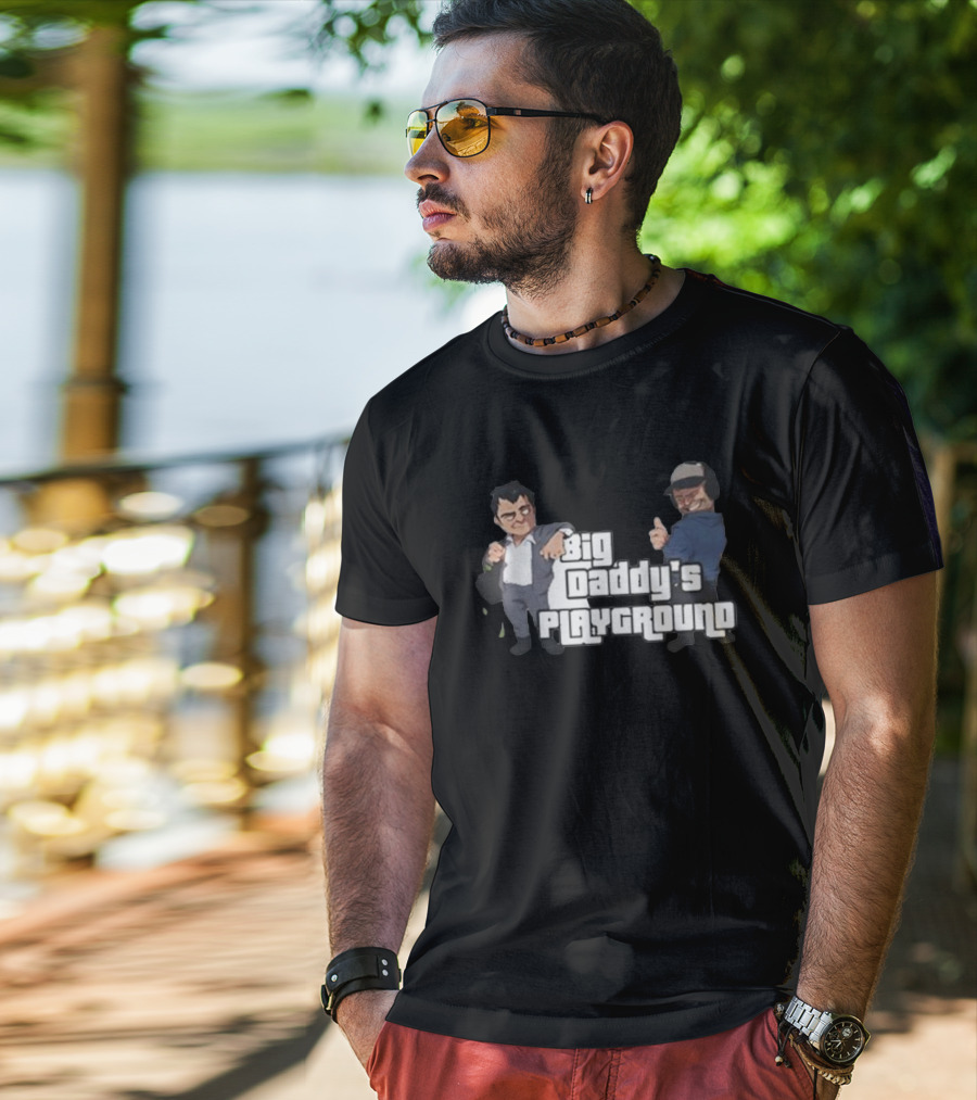 Big Daddy's Playground Ned Luke Character T-Shirt
