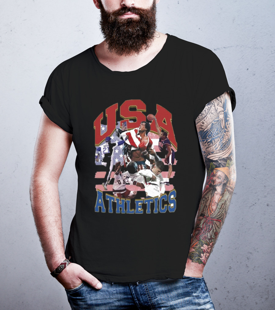 USA Athletics Almost Friday Iconic Sports Moments T-Shirt