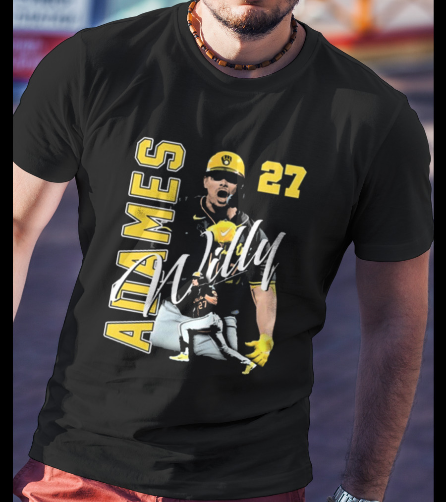 Willy Adames 27 Mke Allgoods Baseball Sports T-Shirt