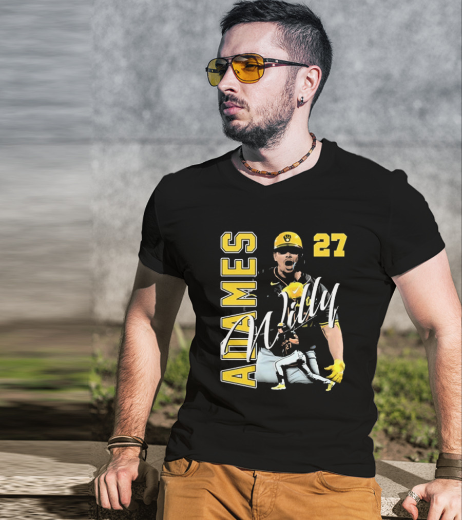 Willy Adames 27 Mke Allgoods Baseball Sports T-Shirt