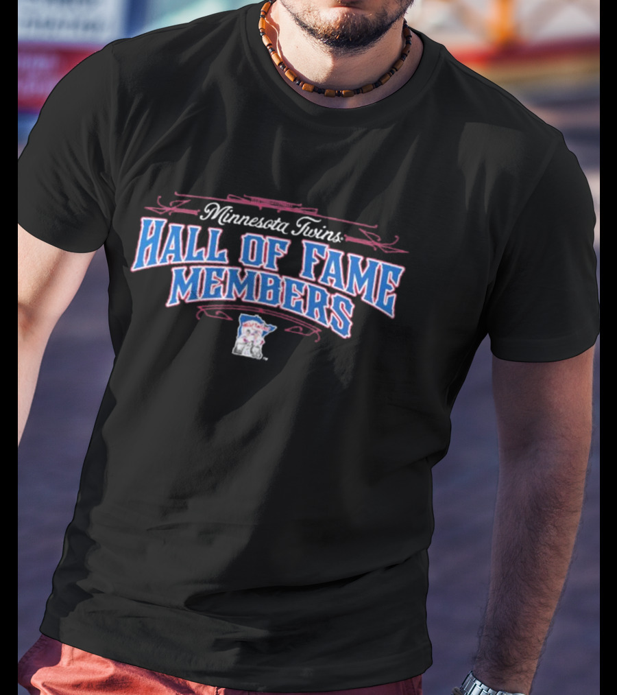 Minnesota Twins Hall Of Fame Members Vintage T-Shirt