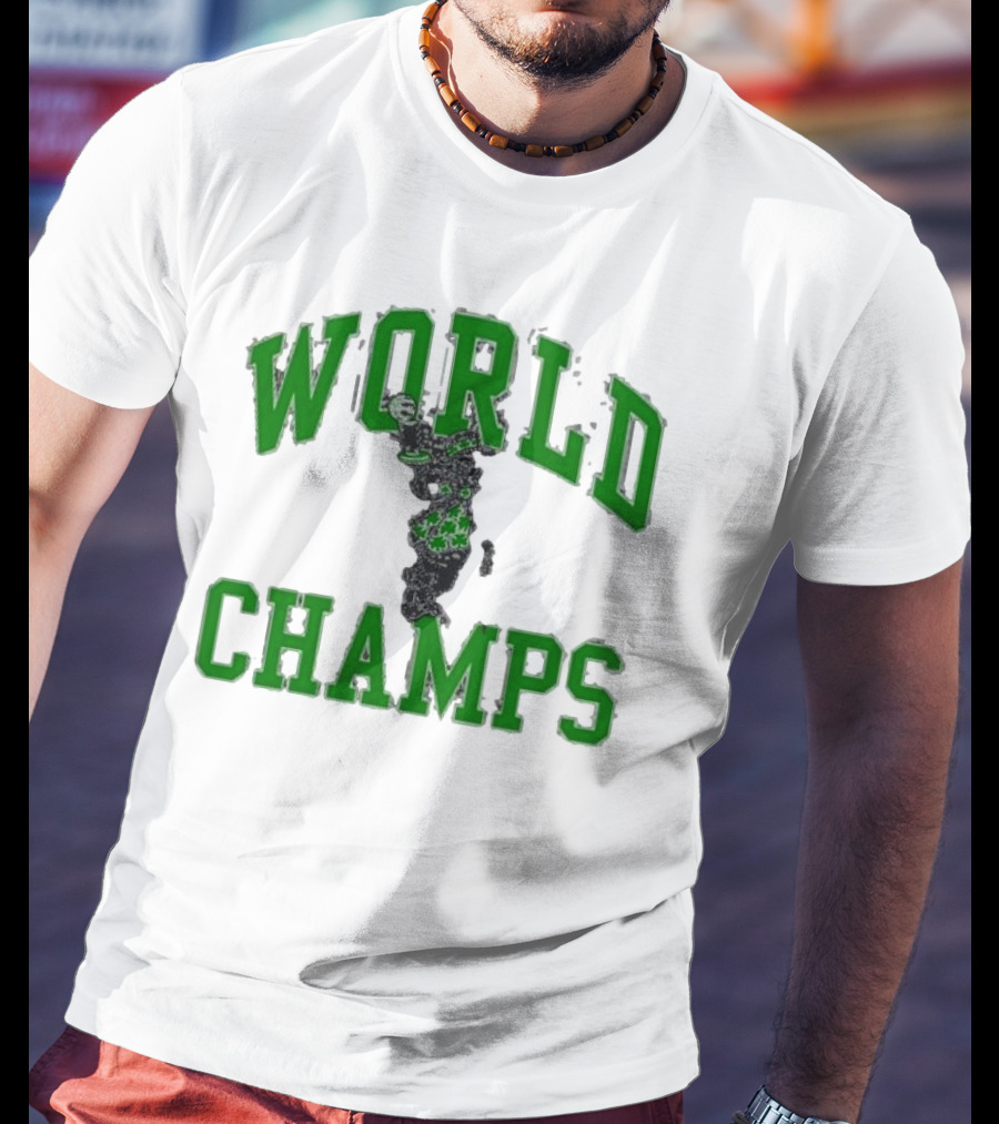 Bos World Champs Basketball Victory T-Shirt
