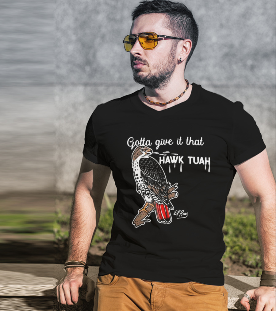Gotta Give It That Hawk Tuah Humor Funny Women's Festival T-Shirt