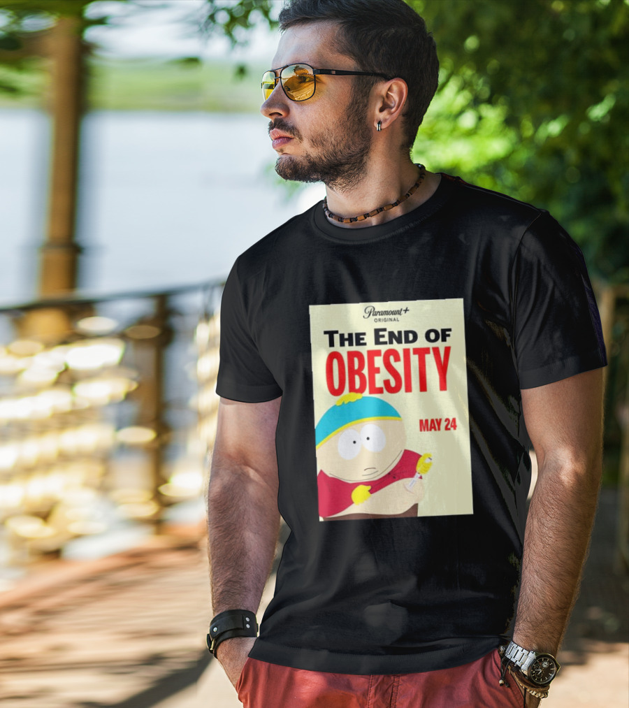 Paramount Original The End Of Obesity May 24 Featuring Iconic Cartoon Character T-Shirt