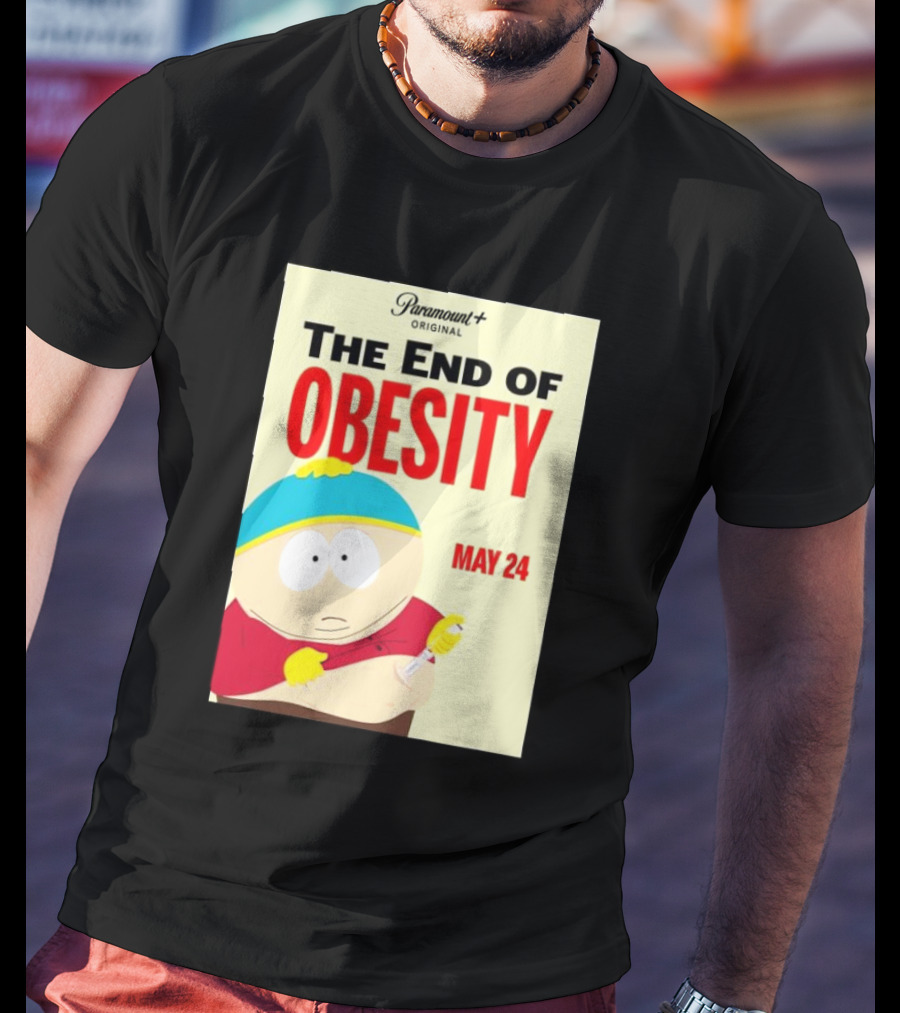 Paramount Original The End Of Obesity May 24 Featuring Iconic Cartoon Character T-Shirt