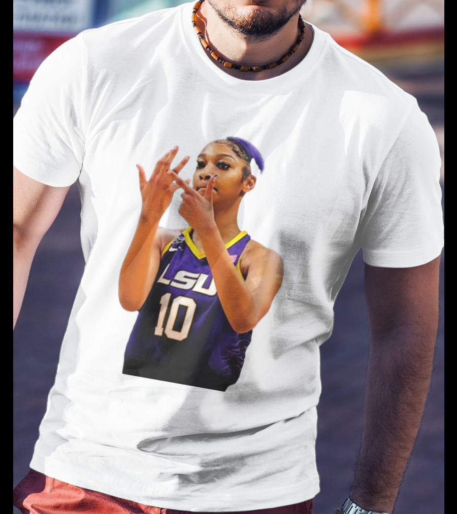 Angel Reese 10 LSU Ring Me T-Shirt
